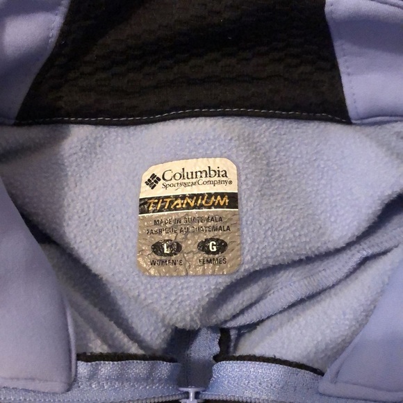 Columbia Titanium Periwinkle 1/4 Zip - Picture 3 of 8